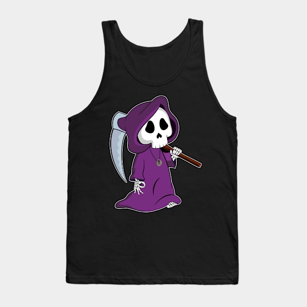 Circle Game Grim Reaper Tank Top by zeno27